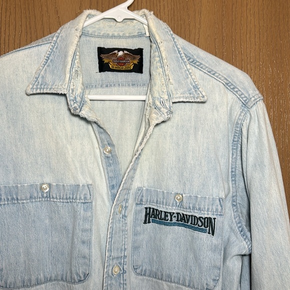 Harley-Davidson Other - Harley Davidson Denim Button Up
